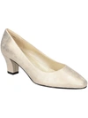 Easy Street Ballari Womens Dressy Slip On Pumps In Multi