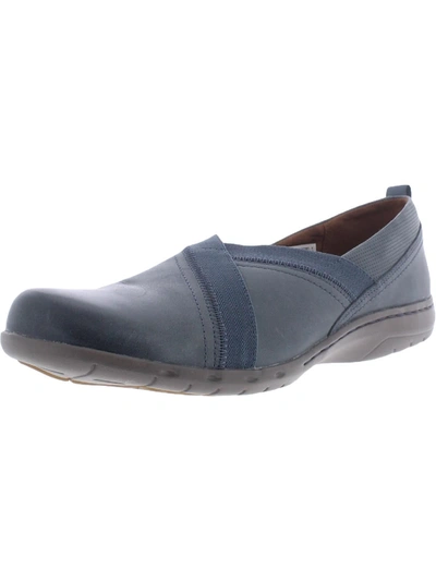 Cobb Hill Ch Penfield Envelope Womens Leather Slip On Flats In Blue