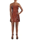 Danielle Bernstein Juniors Womens Party Mini Fit & Flare Dress In Multi