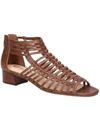 Bella Vita Holden Womens Leather Caged Gladiator Sandals In Multi