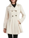 Laundry By Shelli Segal Womens Wool Blend Lightweight Pea Coat In Multi