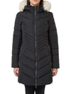 PAJAR QUEENS WOMENS INSULATED QUILTED PUFFER COAT