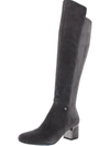 DKNY CORA KNEE HIGH BOOTS WOMENS SUEDE TALL KNEE-HIGH BOOTS