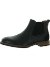 FLORSHEIM LODGE MENS LEATHER ROUND TOE ANKLE BOOTS
