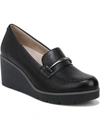 Soul Naturalizer Achieve Womens Padded Insole Slip On Loafer Heels In Multi