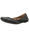 Lucky Brand Emmie Womens Leather Ballet Flats In Black