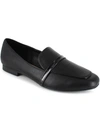 ESPRIT MADISON WOMENS FAUX LEATHER SQUARE TOE LOAFERS
