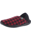 KAMIK COZYTIME WOMENS PLAID COZY LOAFER SLIPPERS