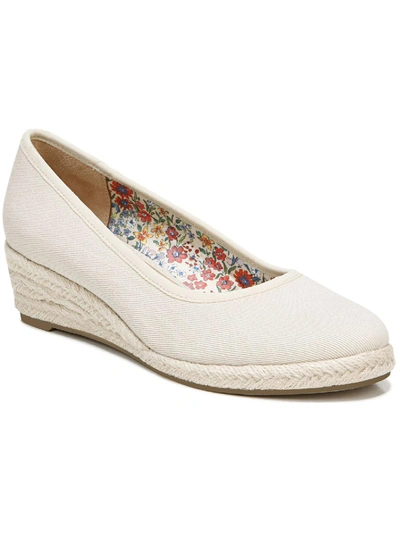 Lifestride Karma Womens Cushioned Footbed Almond Toe Pumps In Multi