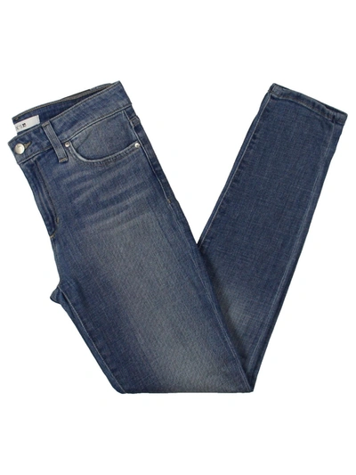 Joe's Wolcott Womens Denim Mid-rise Ankle Jeans In Blue