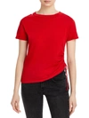 N:PHILANTHROPY VANCOUVER WOMENS CUT OUT ROUCHED T-SHIRT