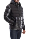 LONDON FOG TOWER MENS PUFFER COLORBLOCK QUILTED COAT