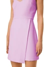 French Connection Whisper Womens Cocktail Party Mini Dress In Multi