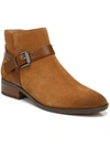Naturalizer Ronan Womens Suede Block Heel Booties In Multi