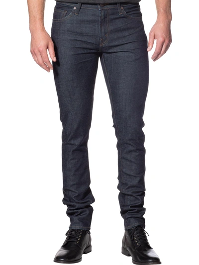 J Brand Mick Mens Denim Dark Wash Skinny Jeans In Multi