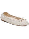 SAM EDELMAN FELICIA WOMENS BOW BALLET FLATS