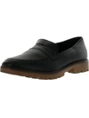 Lucky Brand Tomber Womens Suede Slip On Penny Loafers In Multi