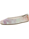 Louise Et Cie Lo Alyah Womens Washable Slip On Ballet Flats In Multi