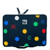 MCM MCM BLACK FABRIC COLOR DOTTED SMALL IPAD CASE
