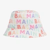 Balmain Logo-print Bucket Hat In White