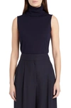 THE ROW PIITA SLEEVELESS VIRGIN WOOL TURTLENECK SWEATER