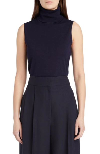 The Row Piita Top In Dark Navy
