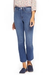 Nydj Slim Boot Ankle Fray Jeans In Awakening
