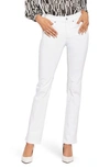Nydj Marilyn Straight Leg Jeans In Optic White