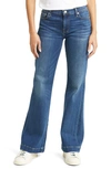 7 For All Mankind Mankind Mid-rise Straight Jeans In Mr1