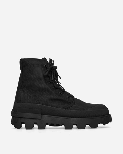 Moncler Genius 4 Moncler Hyke Desertyx Lace-up Boots In Black
