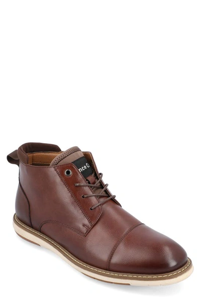 Vance Co. Redford Lace-up Chukka Boot In Brown