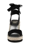Vince Camuto Women's Bryleigh Espadrille Wedge Sandals In Black