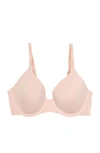Dkny Underwire T-shirt Bra In Sand