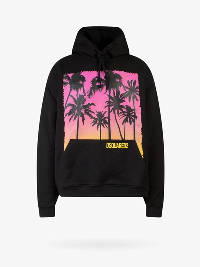 Dsquared2 Sunrise Hoodie In Mixed Colours