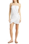 Becca Racerback Cover-up Dress In White