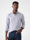 Faherty The Movement Plaid Button-up Shirt In Cherry Hill Plaid