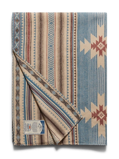 Faherty Doug Good Feather Adirondack Blanket In Nescove