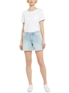 Nydj Womens Medium Wash High-rise Cutoff Shorts In Multi