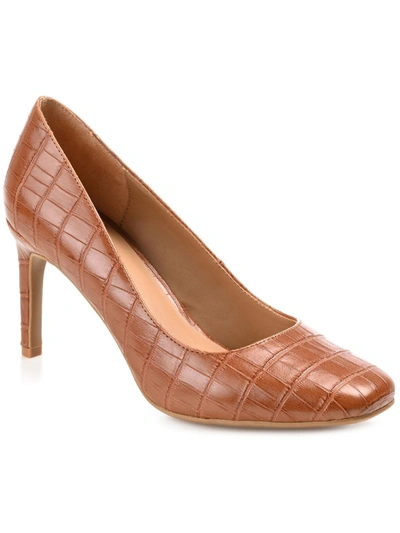 Journee Collection Monalee Pump In Brown