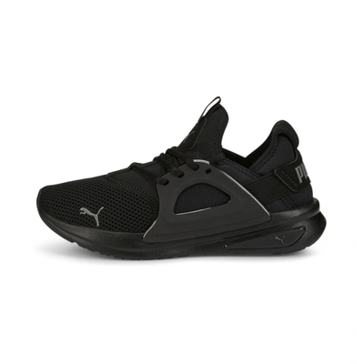 Puma Softride Enzo Evo Men's Running Shoes In Black-castlerock