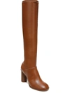 Franco Sarto Cindy Womens Faux Leather Knee-high Boots In Multi