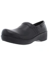 DR. SCHOLL'S DYNAMO WOMENS LEATHER SLIP ON CLOGS
