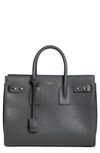 SAINT LAURENT SMALL SAC DE JOUR LEATHER TOP HANDLE BAG