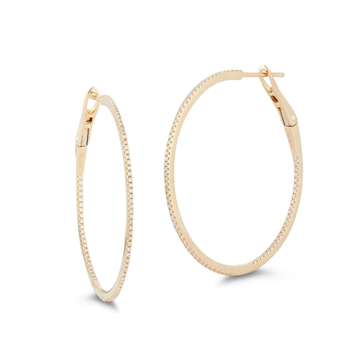 Dana Rebecca Designs Drd Marge Hoops In Yellow Gold
