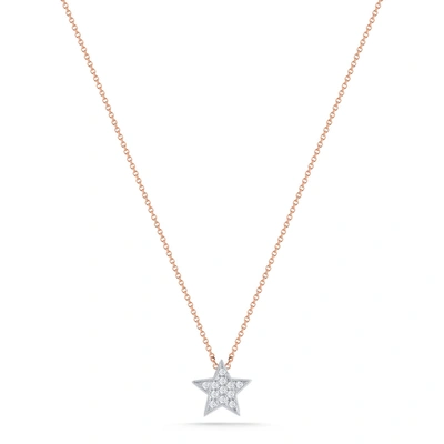 Dana Rebecca Designs Julianne Himiko Star Necklace In Rose Gold