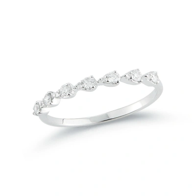 Dana Rebecca Designs Sophia Ryan Teardrop Ring In White Gold