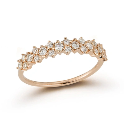 Dana Rebecca Designs Vivian Lily Array Ring In Yellow Gold