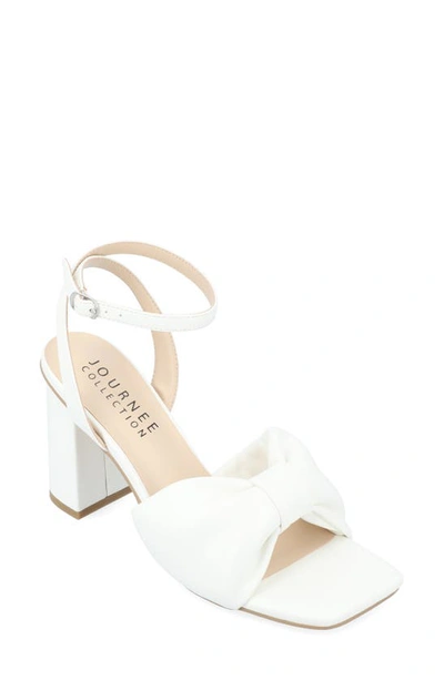 Journee Collection Tru Comfort Foam Lottey Sandal In White