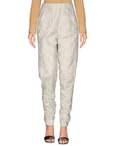 A.f.vandevorst Casual Trousers In Ivory
