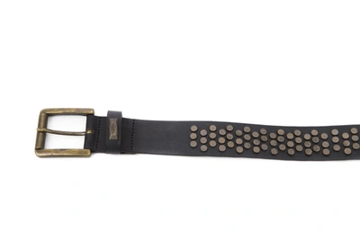 BYBLOS BYBLOS BLACK LEATHER WOMEN'S BELT